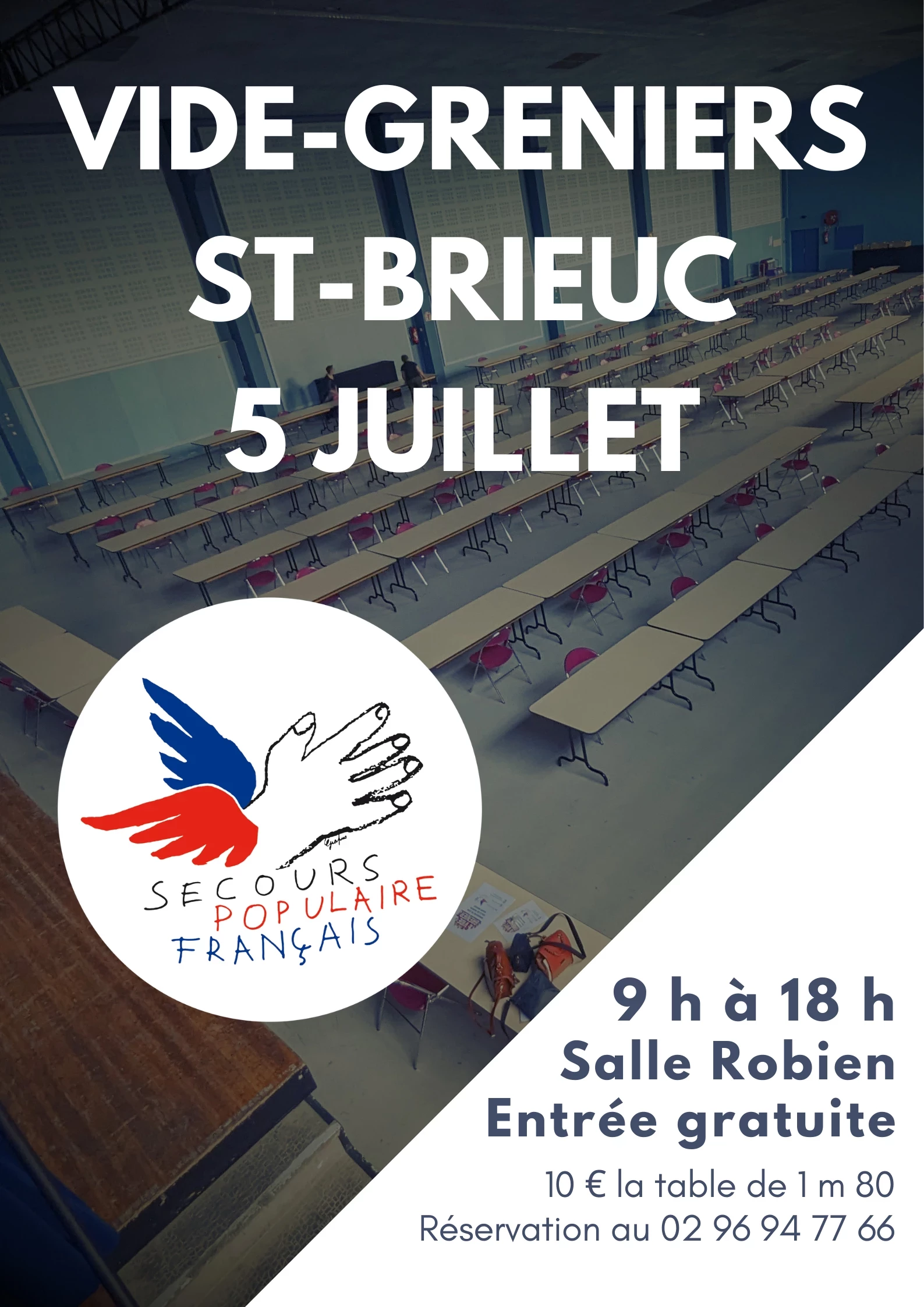 Vide-greniers du secours populaire 22