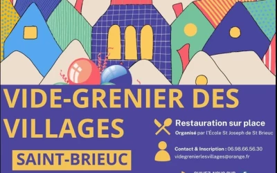 Vide grenier des villages - st brieuc