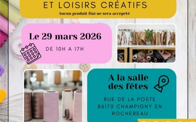Puces des couturières et loisirs créatifs