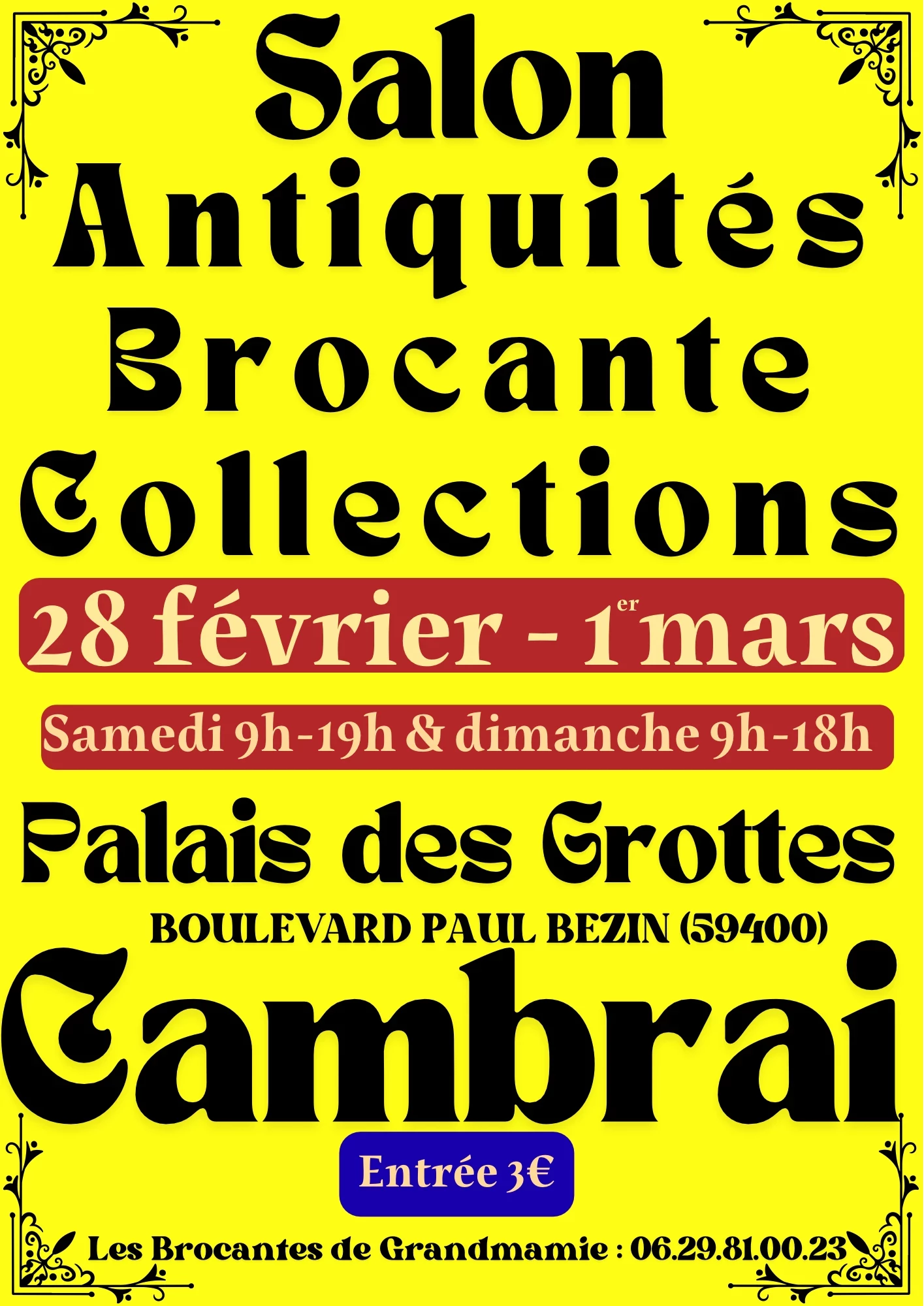 Salon antiquites belle brocante et collections