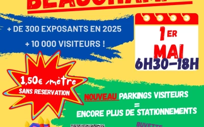 32e grands vide grenier du 1er mai de beauchamps