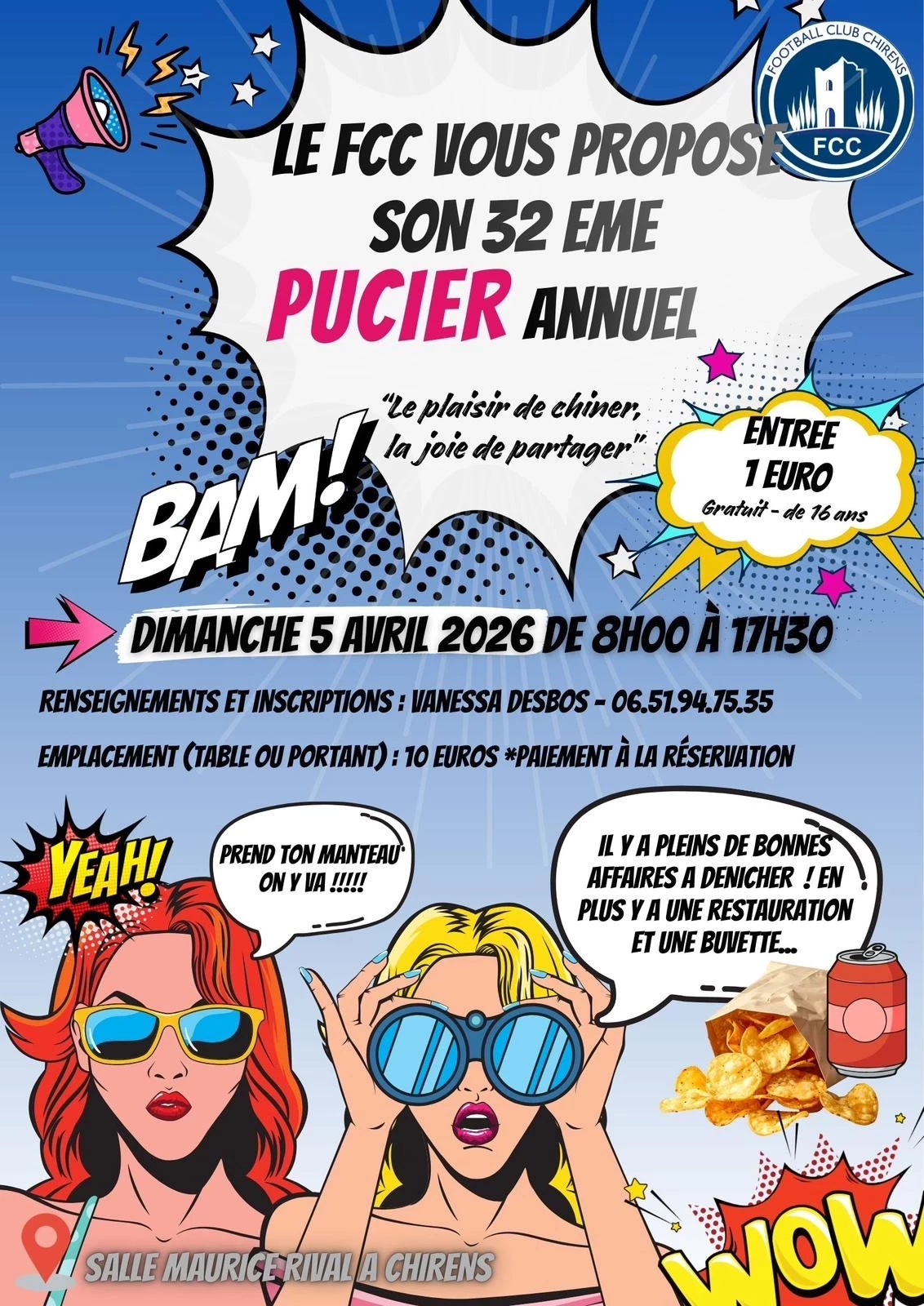 32ème pucier du football club chirennois