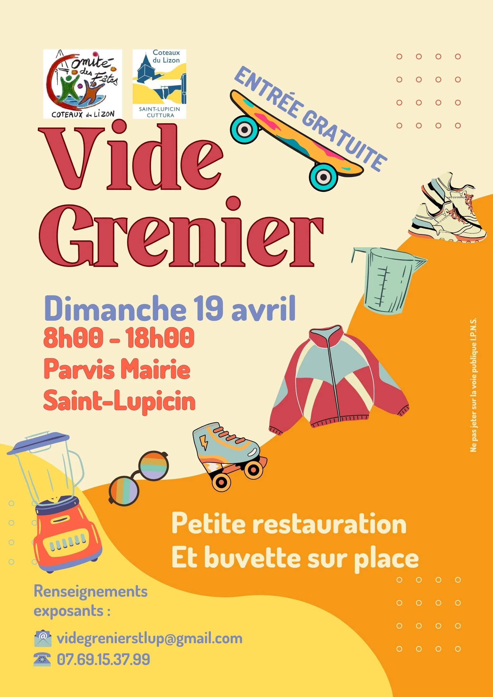 Vide-grenier de saint-lupicin