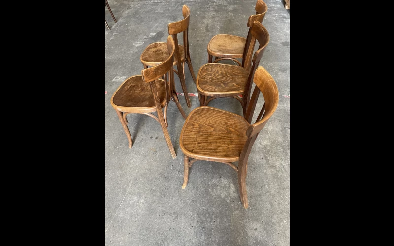 6 chaise bistrots fishel