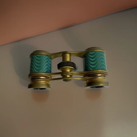 Paire de jumelles art deco