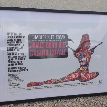 Affiche / Poster Film "James Bond 007 Casino Royale" 1967"